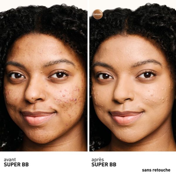 Erborian Super BB au Ginseng 15ml Teinte Caramel – Crème de teint couvrante anti-imperfections SPF20
