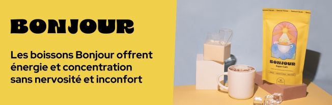 Nouvelles boissons Bonjour