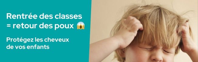 Rentrée des classes = retour des poux