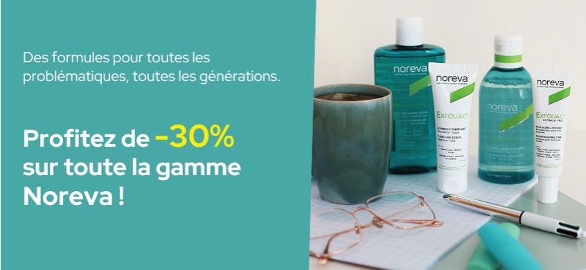 -30% sur noreva