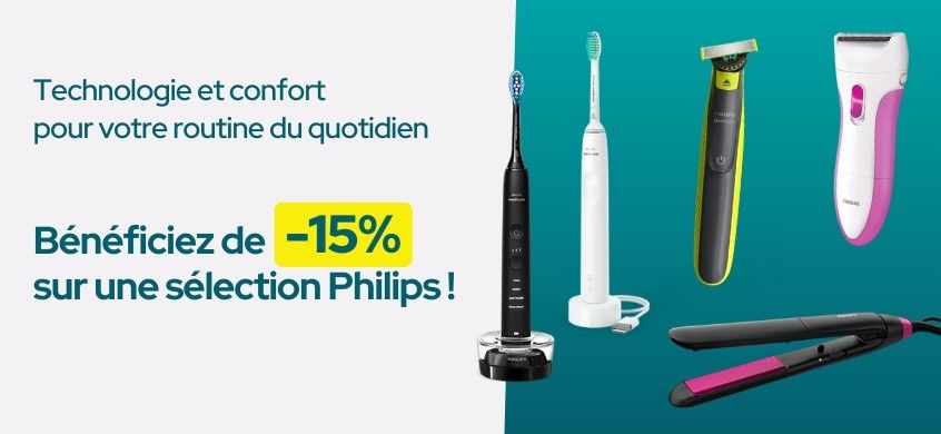 Promotion sur la gamme Philips