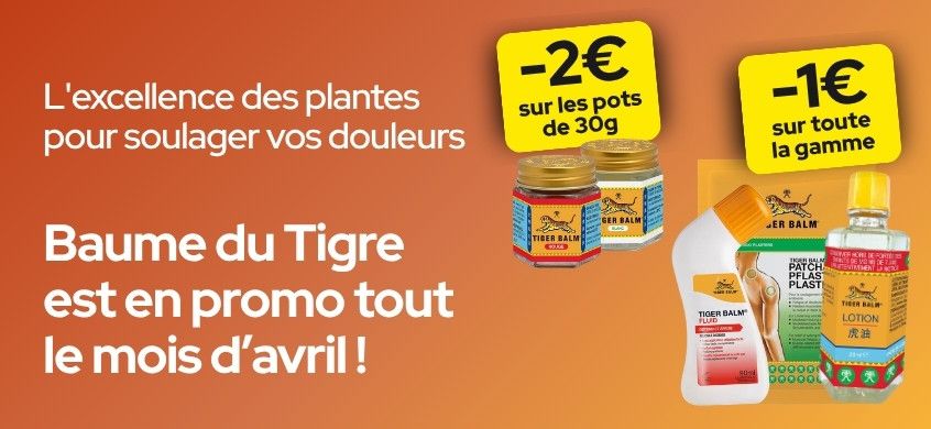 Baume du Tigre en promotion