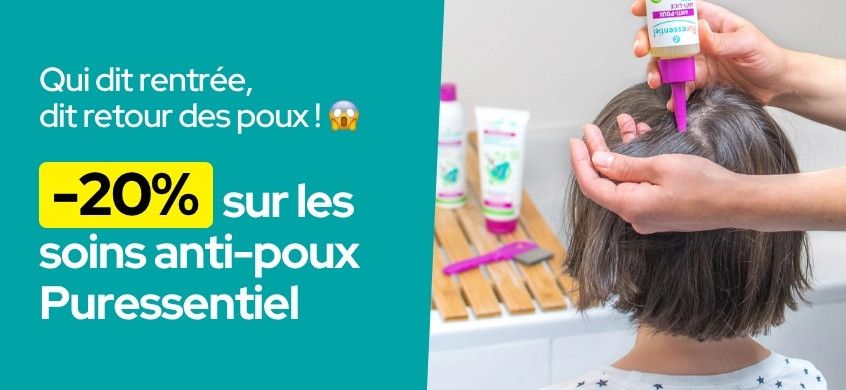 Puressentiel : -20% sur les soins anti-poux