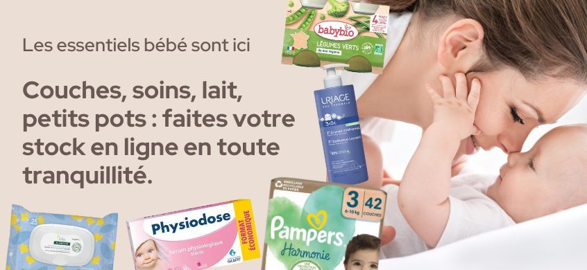Les essentiels bébé sont ici