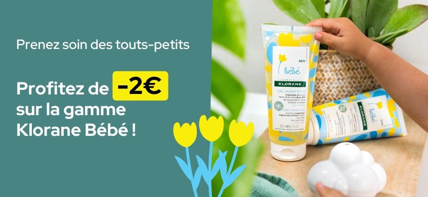 Promo sur Klorane Bébé