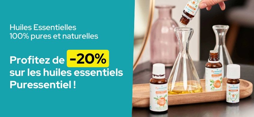 Promos sur les huiles essentielles Puressentiel